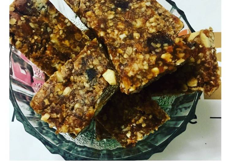 Simple Way to Prepare Super Quick Homemade Energy Bar with Power