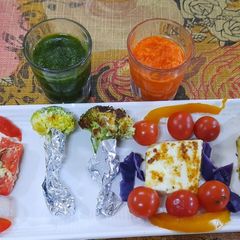 A picture of Tandoori platter.