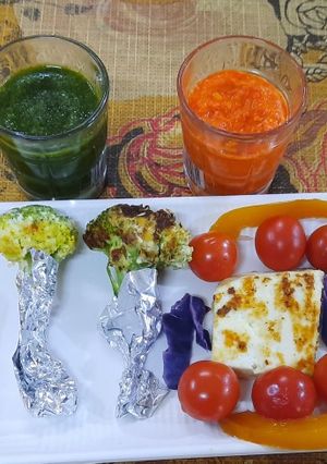 A picture of Tandoori platter.