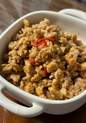 辣味噌肉燥 的食譜成品照片
