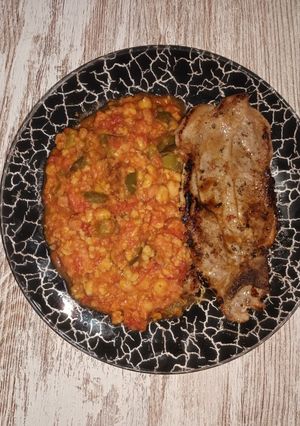 Foto principal de Garbanzos con tomate