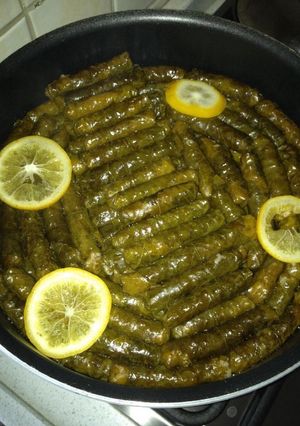 صورة لوصفة ورق العنب (الدوالـي)