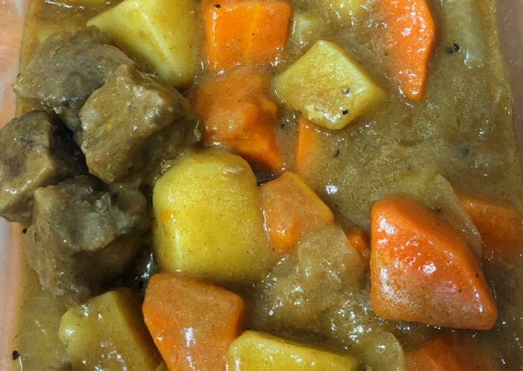 Beef japanese curry
