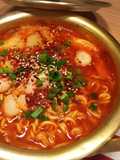 Korean Restaurant-Style Spicy Kimchi Ramen