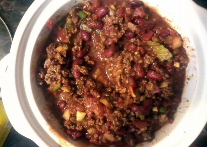 Slow cooker chili