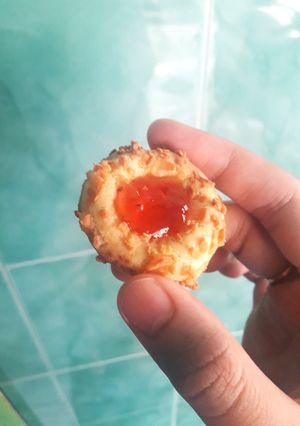 Foto resep 20. Thumbprint Stroberi