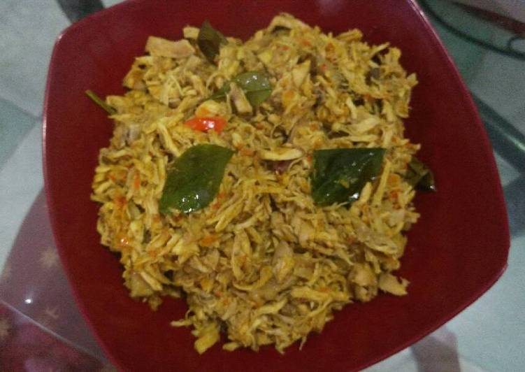 Resep Ayam suwir, Lezat
