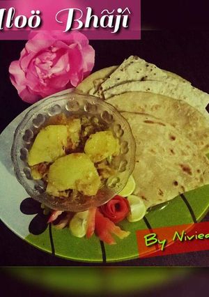 A picture of Aloo Bhajie.