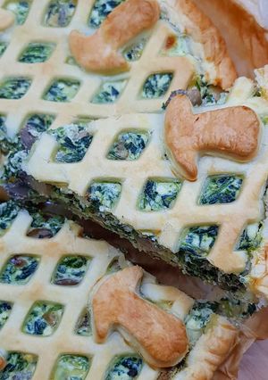 Foto di Torta rustica con pasta sfoglia