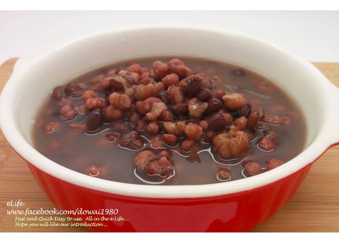 史上最簡單【免浸泡】紅豆薏仁湯 食譜成品照片