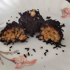 A picture of Peanut butter Truffles.