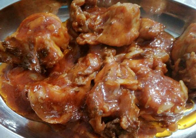 Ayam saus BBQ