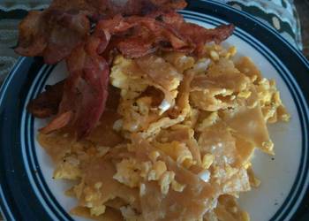 Best Recipe Chilaquiles with Bacon Practical Delicious