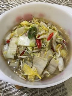 Foto resep Tumis Sawi Putih & Toge