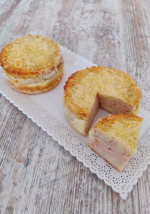 Une photo de Croque cake individuel