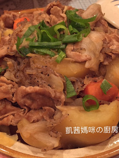 馬鈴薯燉肉 的食譜成品照片