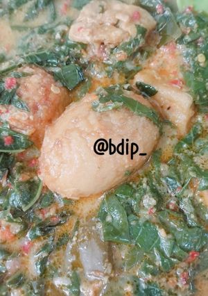 Foto resep Mangut daun singkong (+tahu telur)