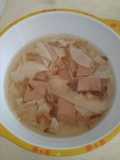 Sop kembang tahu daging maling (non halal)