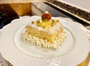 Una foto de Pastel de Coco con Maicena (Coconut Cake with Cornstarch)