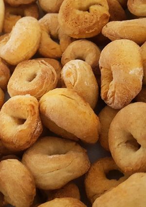 O poză a rețetei Covrigei cu ulei de măsline.