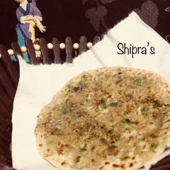 A picture of Soyabean Keema Paratha.