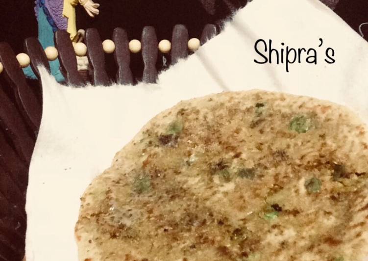 Soyabean Keema Paratha