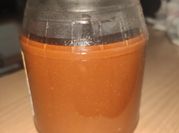 Una foto de salsa barbacoa casera
