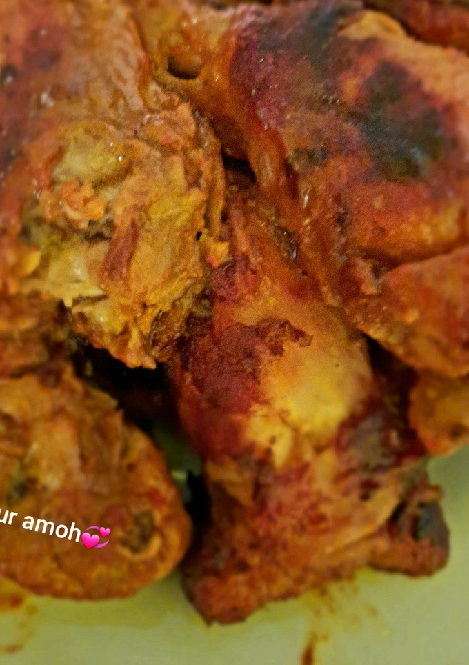 Foto resep 88. Ayam bakar bumbu rujak