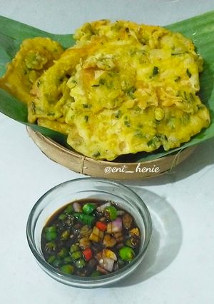 Foto resep 1030. Tempe Mendoan Daun Kucai dengan Sambal Kecap
