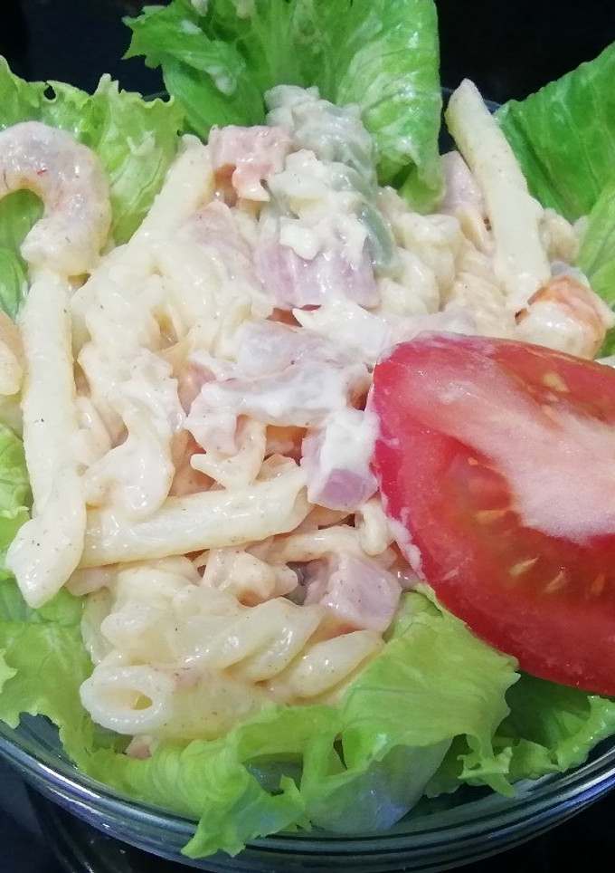 Una foto de Ensalada de espirales