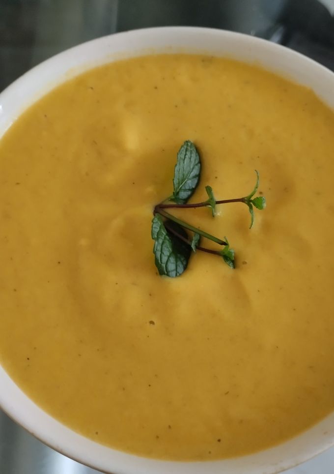 Una foto de Salsa de manzana cremosa🥛🍎🥙