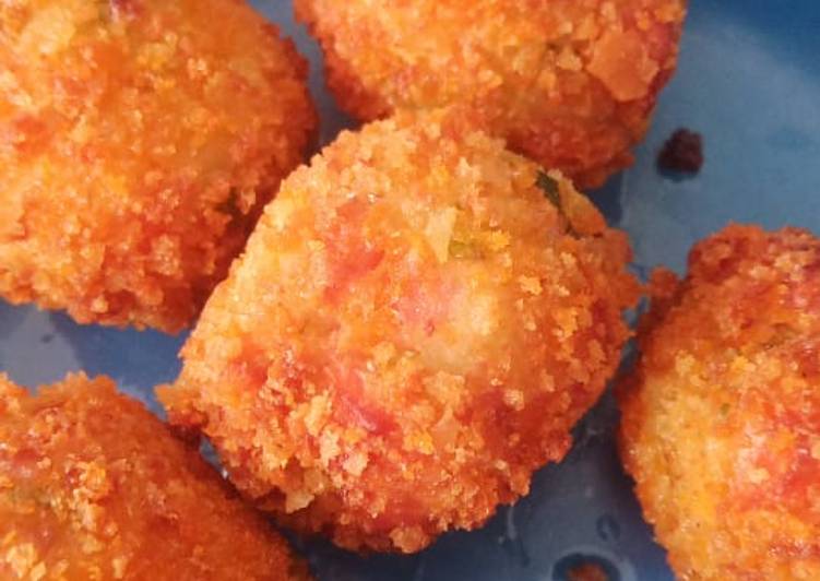 Olahan BOLA-BOLA SAYUR MOZARELLA | Resep Bumbu BOLA-BOLA SAYUR MOZARELLA Yang Lezat