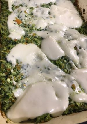 Una foto de Soufflé DE VERDURAS Y RICOTA 🥒😍