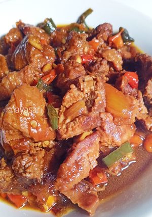 Foto resep Oseng Mercon Kambing Manis