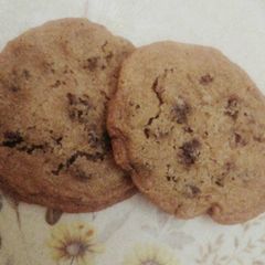 A picture of Cinnamon Chocolate Christmas cookies.