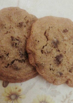 A picture of Cinnamon Chocolate Christmas cookies.