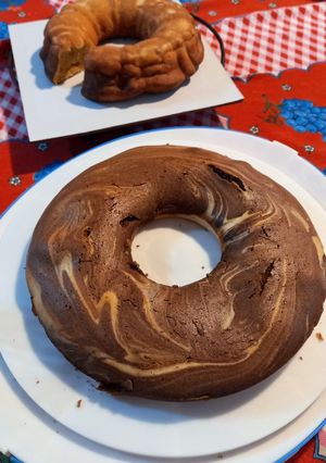 Una foto de Torta marmolada
