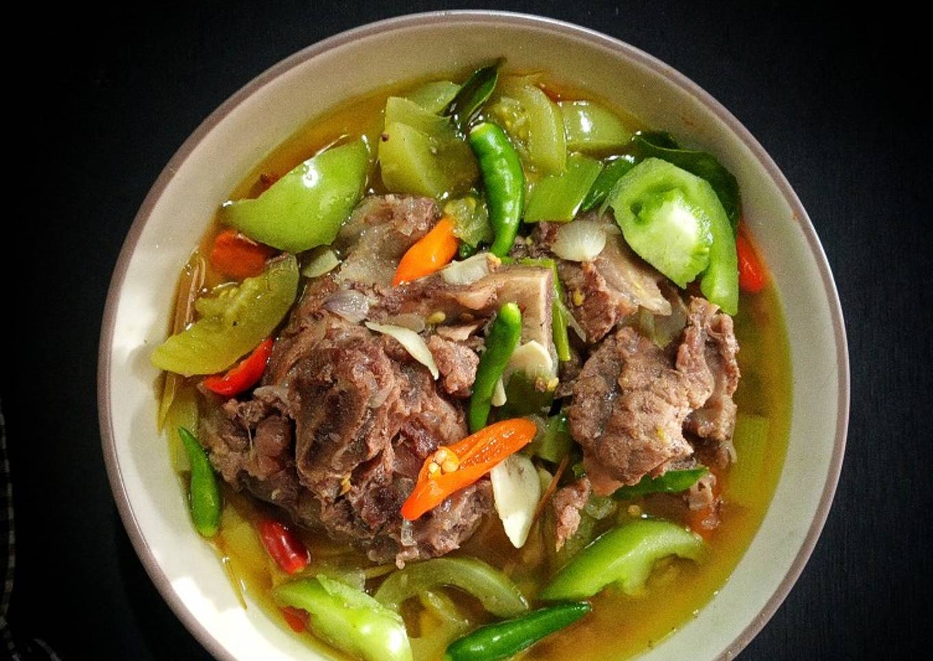 Asem asem iga sapi