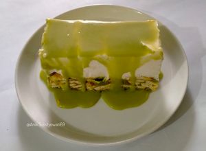 Foto resep Batik Cheese Cake Matcha