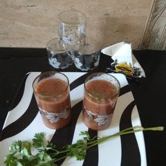 A picture of Lauki Tamatar Juice.