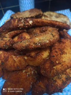 Una foto de Mi Pollo rebozado!!!