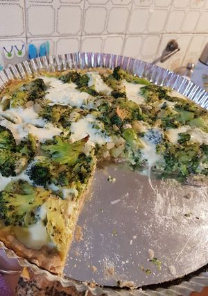 Una foto de Tarta de brócoli