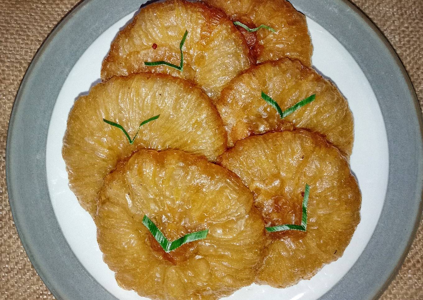 Kue Cucur Gula Aren
