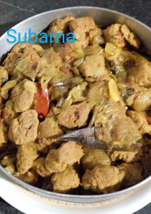 সোয়া দো পিয়াঁজা(soya do peyaja recipe in Bengali) রেসিপির প্রধান ছবি