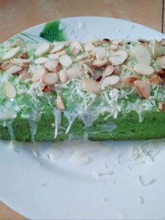 Foto resep Brownies pandan kukus