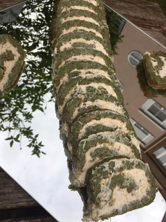 Spenótos sajttekercs recept fotója