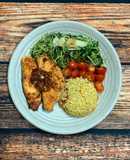 Cá hồi áp chảo sốt Thái [Eat clean - Lose weight]