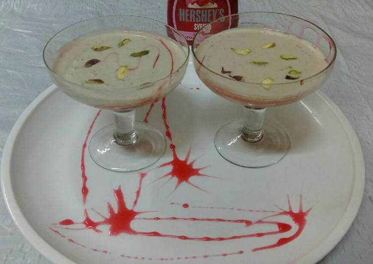 How to Make Ultimate Strawberry Thandai