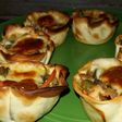 Canastitas de verdura y pollo