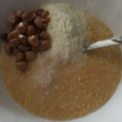 A picture of Soaked garri.